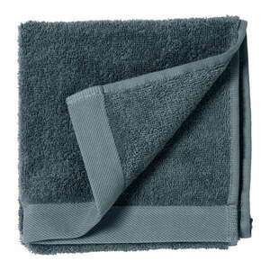 Niebieski ręcznik z bawełny frotte Södahl China, 60x40 cm obraz