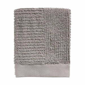 Szary bawełniany ręcznik 70x50 cm Classic − Zone obraz