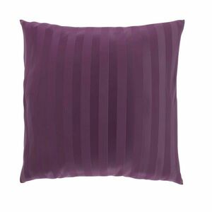 Poszewka na poduszkę Stripe purpurowy, 40 x 40 cm obraz