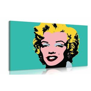 Obraz ikona Marilyn Monroe w pop art wzorze obraz