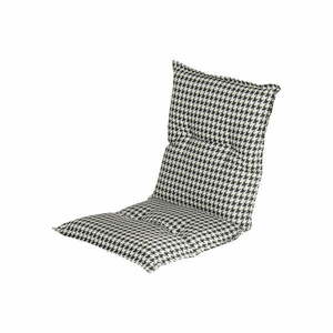 Czarno-biała poduszka na krzesło ogrodowe Hartman Poule, 100x50 cm obraz