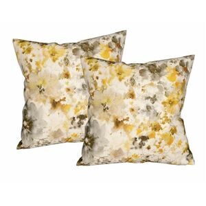 Poszewka na poduszkę, Decora kwiatowa impresja, biała obraz