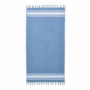 Niebieski ręcznik plażowy 150x75 cm Hammam – Catherine Lansfield obraz