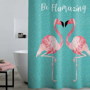 Zasłona prysznicowa 180x180 cm Flamingo – Catherine Lansfield obraz