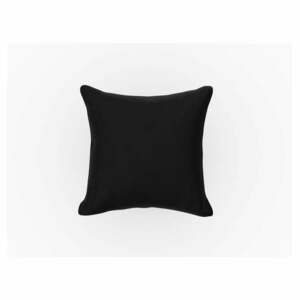 Czarna aksamitna poduszka do sofy modułowej Rome Velvet – Cosmopolitan Design obraz