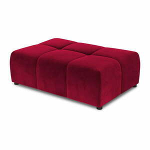 Czerwony moduł aksamitnej sofy Rome Velvet - Cosmopolitan Design obraz