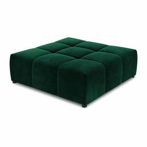 Zielony moduł aksamitnej sofy Rome Velvet – Cosmopolitan Design obraz