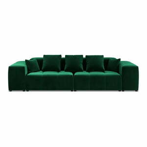 Zielona aksamitna sofa 320 cm Rome Velvet – Cosmopolitan Design obraz
