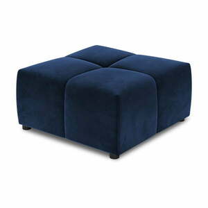Niebieski moduł aksamitnej sofy Rome Velvet – Cosmopolitan Design obraz