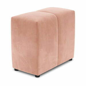 Różowe aksamitne oparcie do sofy modułowej Rome Velvet – Cosmopolitan Design obraz