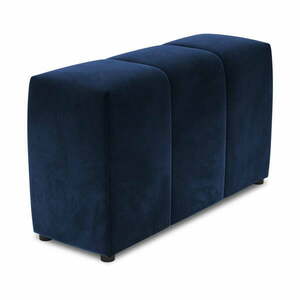 Niebieskie aksamitne oparcie do sofy modułowej Rome Velvet – Cosmopolitan Design obraz