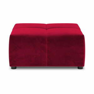 Czerwony moduł aksamitnej sofy Rome Velvet – Cosmopolitan Design obraz