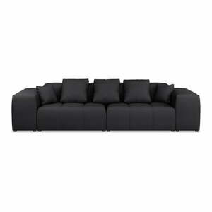 Czarna sofa 320 cm Rome – Cosmopolitan Design obraz