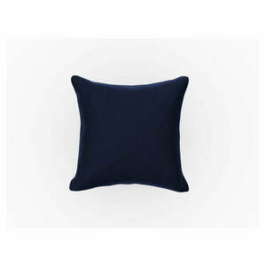 Niebieska aksamitna poduszka do sofy modułowej Rome Velvet – Cosmopolitan Design obraz