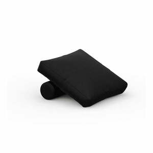 Czarna aksamitna poduszka do sofy modułowej Rome Velvet – Cosmopolitan Design obraz