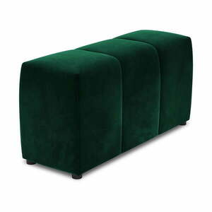 Zielony aksamitny podłokietnik do sofy modułowej Rome Velvet – Cosmopolitan Design obraz