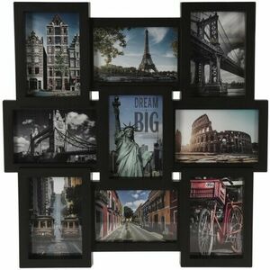 Ramka wisząca na zdjęcia Paris, czarny, 45, 5 x 45, 5 x 2, 5 cm obraz
