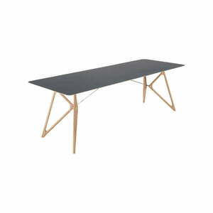 Stół z litego drewna dębowego 240x90 cm Tink – Gazzda obraz