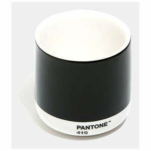 Czarny ceramiczny kubek 175 ml Cortado Black 419 – Pantone obraz