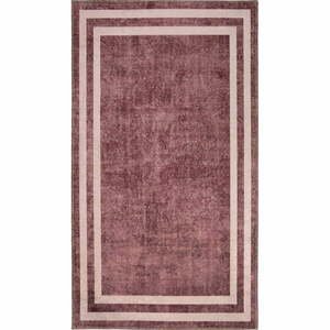 Czerwony dywan odpowiedni do prania 150x80 cm – Vitaus obraz