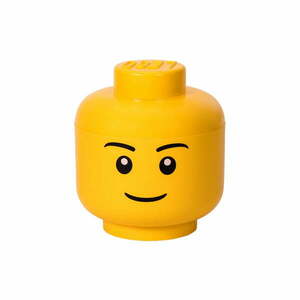 Duży pojemnik w kształcie głowy LEGO® Boy, Ø 24, 2 cm obraz