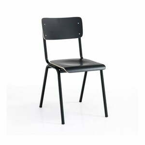 Czarne krzesła zestaw 2 szt. Old School – Tomasucci obraz