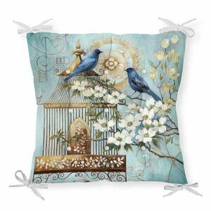 Poduszka na krzesło Minimalist Cushion Covers Blue Birds, 40x40 cm obraz