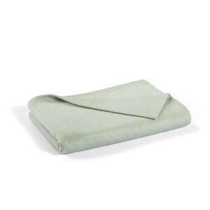 Zielona bawełniana narzuta na łóżko dwuosobowe 240x260 cm Lines – Mijolnir obraz