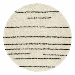 Beżowy okrągły dywan ø 160 cm – Ragami obraz