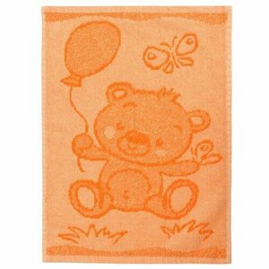 Ręcznik dziecięcy Bear orange, 30 x 50 cm obraz