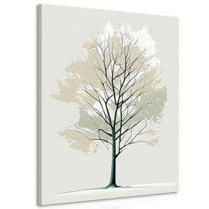 Obraz minimalistyczne drzewo obraz