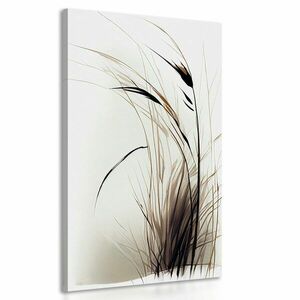 Obraz sucha trawa z nutą minimalizmu obraz