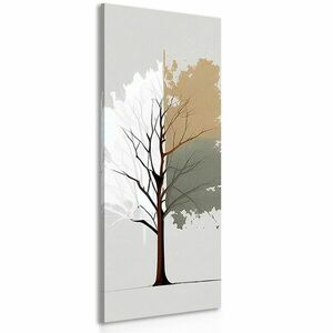 Obraz ciekawe minimalistyczne drzewo obraz
