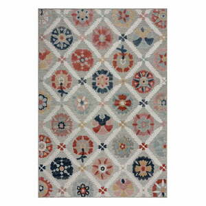 Szary dywan odpowiedni na zewnątrz 290x200 cm Flora – Flair Rugs obraz