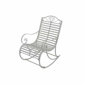 Biały metalowy fotel ogrodowy Tambo - Garden Pleasure obraz