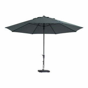 Szary parasol ogrodowy Madison Timor, ø 400 cm obraz