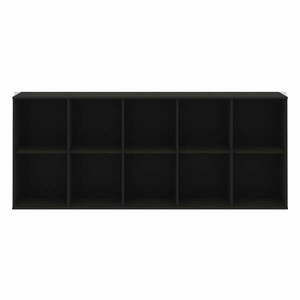 Czarny modułowy system półek 169x69 cm Mistral Kubus – Hammel Furniture obraz