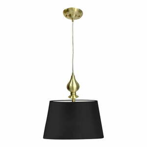 Lampa wisząca w czarno-złotym kolorze ø 35 cm Prima Gold – Candellux Lighting obraz