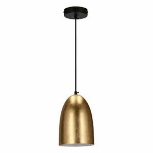 Lampa wisząca z metalowym kloszem w kolorze złota ø 14 cm Icaro – Candellux Lighting obraz