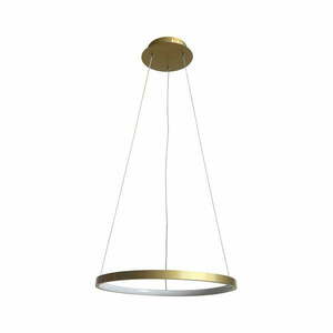 Lampa wisząca LED w kolorze złota ø 40 cm Lune – Candellux Lighting obraz