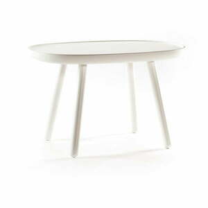 Biały stolik z litego drewna EMKO Naïve, 61 x 41 cm obraz
