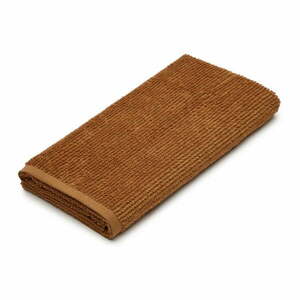 Brązowy bawełniany ręcznik 70x140 cm Yeni – Kave Home obraz