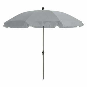 Szary parasol ogrodowy ø 200 cm Las Palmas − Madison obraz