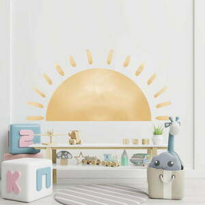 Naklejka dziecięca na ścianę 155x75 cm Watercolor Sun – Ambiance obraz