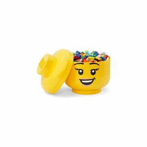 Plastikowy pojemnik dziecięcy Head – LEGO® obraz