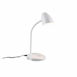 Biała lampa stołowa LED (wys. 38 cm) Load – Trio obraz