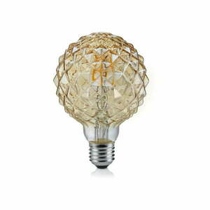 Żarówka LED z ciepłym światłem z gwintem E27, 4 W Globe – Trio obraz