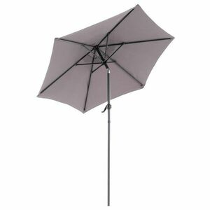 Składany parasol z rączką, 210 cm, antracyt obraz
