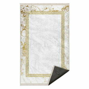 Dywan w biało-złotym kolorze 80x150 cm – Mila Home obraz