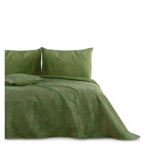 Zielona narzuta na łóżko dwuosobowe 240x260 cm Palsha – AmeliaHome obraz